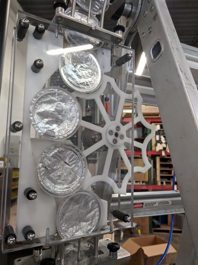 Starwheel for Overlapped Parts